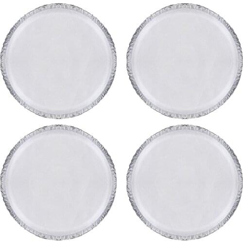 4pcs Tire Covers for RV Travel Trailer Camper, Sun Rain Snow Protector, Waterproof, Fits 24-26 Inch Dia. Tire