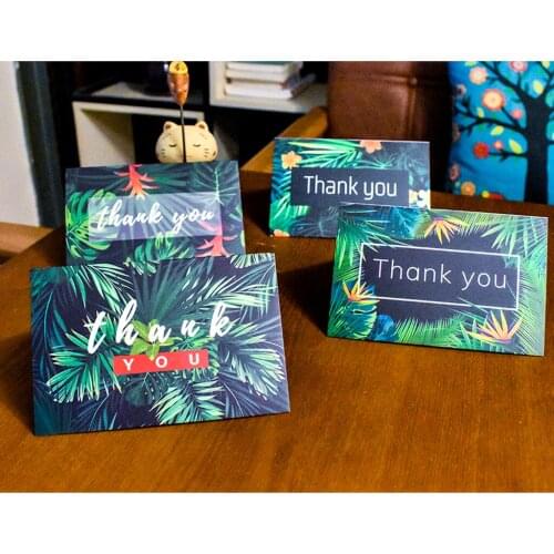 6 Sets Thank You Cards with Envelopes Invitation Card Party Gifts