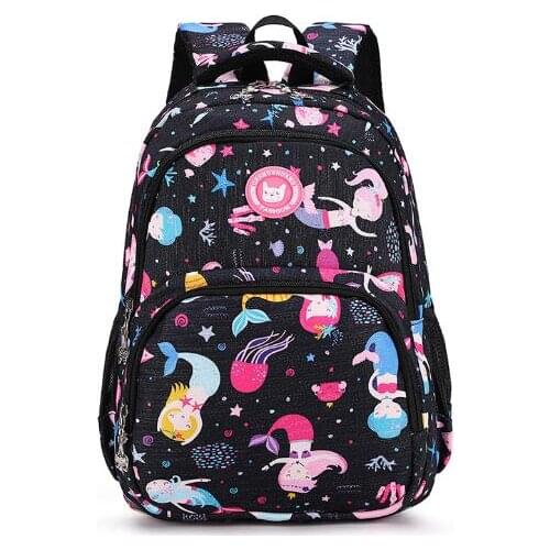 Childrens school backpack kids book bag school bags for girls waterproof laptop backpack female bagpack womens Travel bag