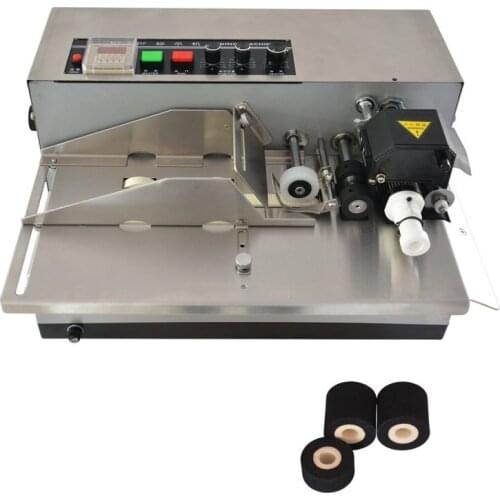 Ink roll expiry date coder for food and pharmacy factory