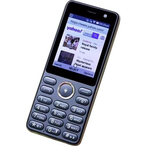 Lephone KaiOS System Google Maps Assistant Two Camera Wifi Hotpot Whatsapp Fast Call Browse DualSim Unlock 3G WCDMA Key Phone