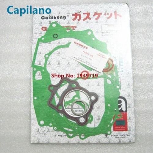 Motorcycle CG150 full gasket complete gasket include cylinder gaket for Honda 150cc CG 150 engine seal parts (bright color)