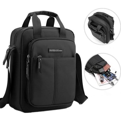 Mens Shoulder Bags Casual Fashion Messenger Bag Light Pack For Work Business Men Bag Oxford Tote Packs Unisex Crossbody Bag