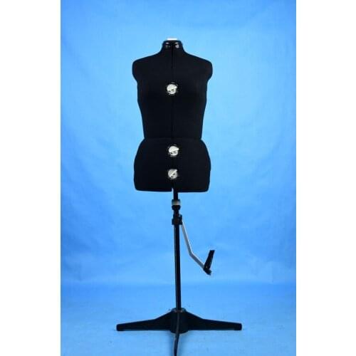 Factory Direct Sell Adjustable Size Cloth Half Body Standing Cut Model Body Hot Sale