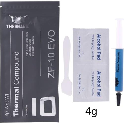ZF10 Thermal Compound Conductive 10.8W/M k Grease Paste Silicone Plaster for CPU