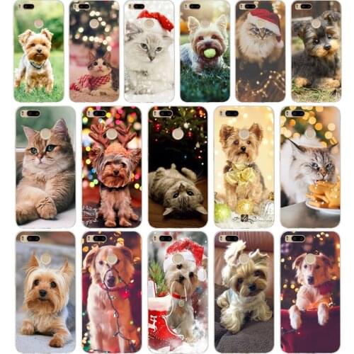 197FG 1096F yorkshire terrier dog puppy Soft Silicone Tpu Cover phone Case for xiaomi redmi mi 8 A1 A2 lite