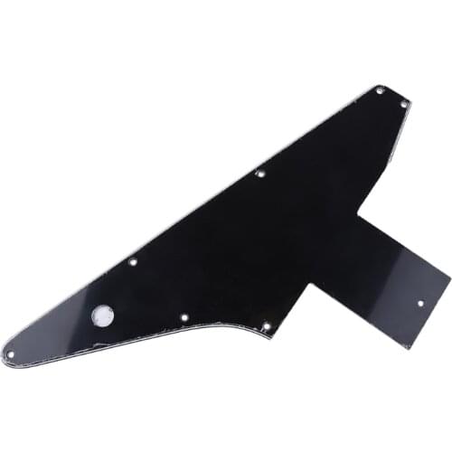 3 Ply Guitar Pickguard Pick Guard For Explorer Gibson '76 Reissue Black Parts new drop ship