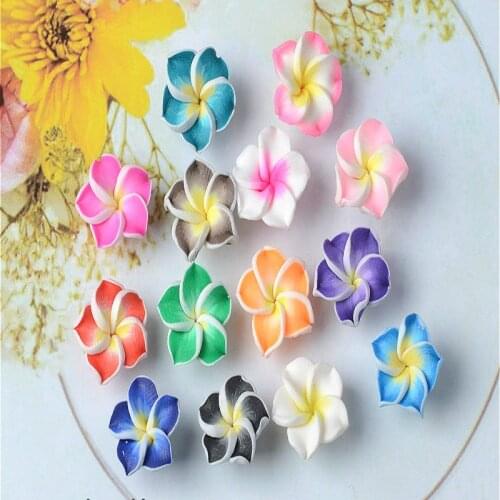 50pcs Gummy Flowers Nail Floral Resin Gems Mixed Colors 3D Glitter Decals Jewelry For DIY Nail Art Rhinestones Manicure Supplies