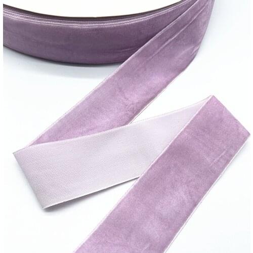 6mm 10mm 15mm 20mm 38mm Light Mauve Velvet Ribbon Wedding Handmade Gift Wrapping Hair Bow DIY Party Decoration Christmas Ribbon