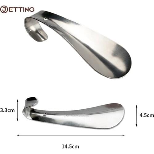 8styles Professional Shoehorn Stainless Steel Metal Shoe Horn Shoes Lifter Tool