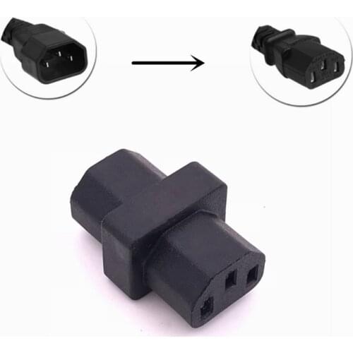 C13-C13 AC Power Adapter IEC320 C13 TO C13 Wire Cord Connector Converter Male To Female Socket Chassis Server Conversion Plug