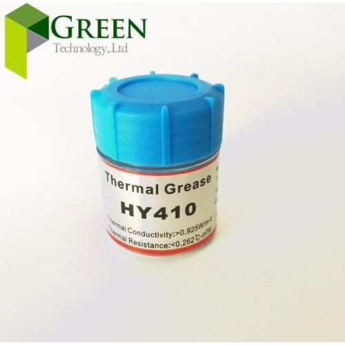 White Thermal Grease Heatsink Compound Paste HY410 For CPU GPU VGA 10g 10PCS Best cooling effect
