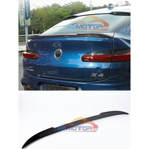 CS Style carbon fiber Wing trunk lip Spoiler for BMW X4 G02 25i 30i 2018UP B519