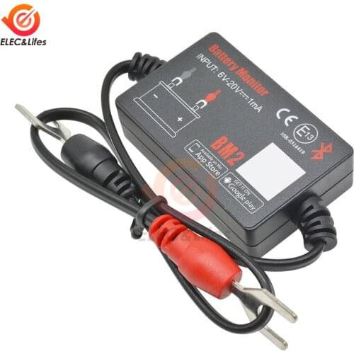 Bluetooth 12V Battery Tester Monitor diagnostic tool For Car Battery Analyzer Charging Cranking Voltage Test For Android IOS