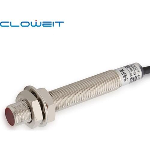 LONGWE M8 Infrared Photo Electric Sensor 3cm Distance Diffuse Type NPN PNP Metal Housing Small Optical Switches