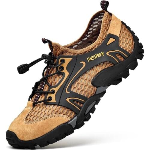 2021 Summer Spring Big Size Men Shoes Casual Mesh Artificial Leather Patchwork Breathable Outdoor Male Sneakers Walking Footwear