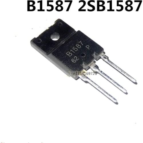 Original New / 2pcs / B1587 2SB1587 TO-3PF -160V -8A