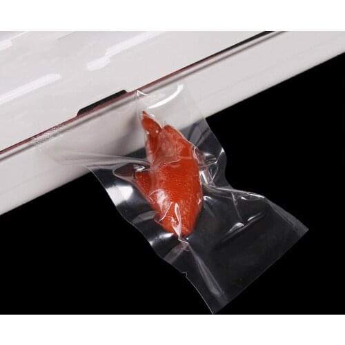 20pcs new style high-temperature 8 x 12cm Transparent big vacuum bag plastic vacuum storage bag for food&snacks free shipping