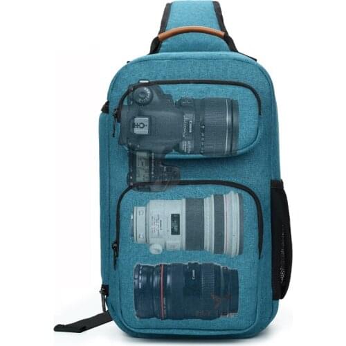Digital SLR camera bag male backpack bag waterproof professional messenger camera bag anti - theft bag Flyleaf FL-345