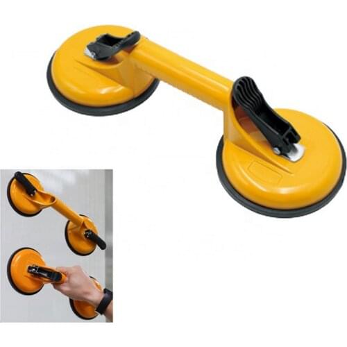 Glass Suction Cup Heavy Iron Puller/lifter/gripper Double Vacuum Handle Plate/bracket Hook Used To Lift Glass/floor Gap Holder