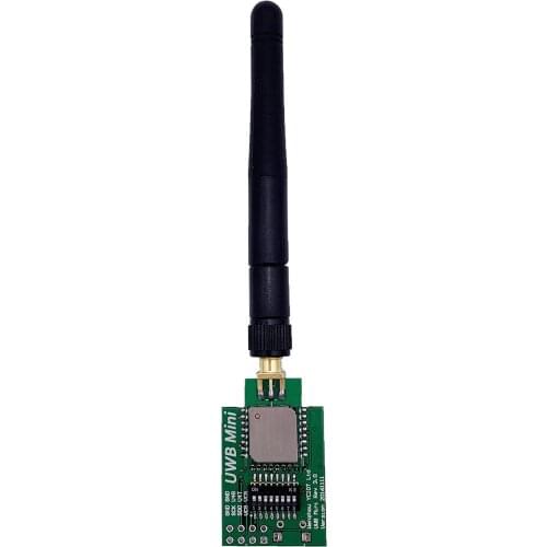 UWB Wireless Positioning Mini3-SMA Module External Antenna TWR Algorithm Multiple Base Stations and Multiple Tags