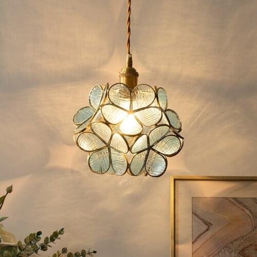 Nordic led stone deco chambre pendant light hanging lights pendant lights kitchen dining bar pendant lamp bedroom living room