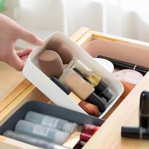 Home Storage Drawers Plastic Storage Organizer Drawers For Makeup Clothes Tableware Organizer Box Kitchen Desktop Organizer Box