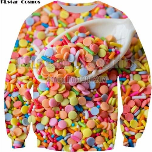 PLstar Cosmos 3D Print Delicious Food Funny Man Women Top Sweatshirt new style fashion hoodies tops