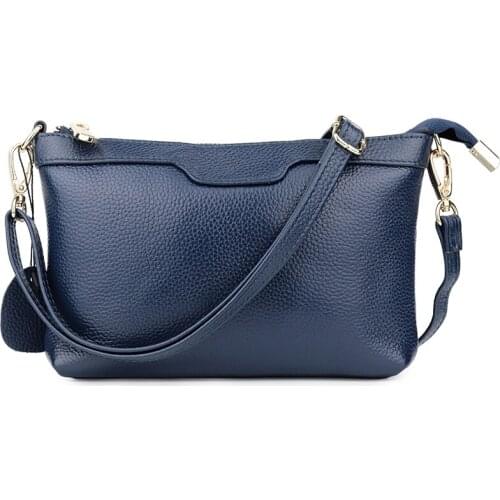 Women Messenger Bag Genuine Leather Bags Women Soft Real Leather Top Quality 2016 Ladies Clutch For New Spring Shoulder Handbags