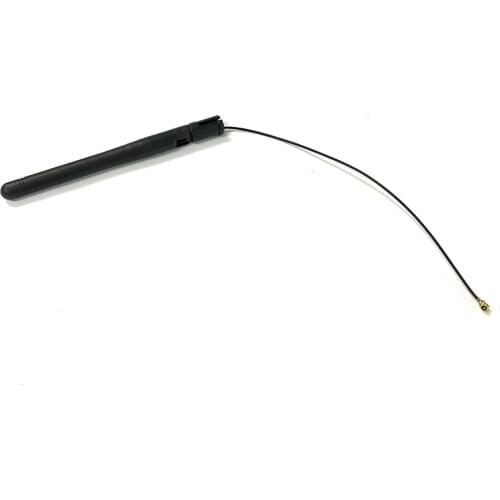 1PC 2400Mhz 2.4Ghz 3dbi rubber wifi antenna IPEX cable connector OMNI wireless zigbee aerial NEW