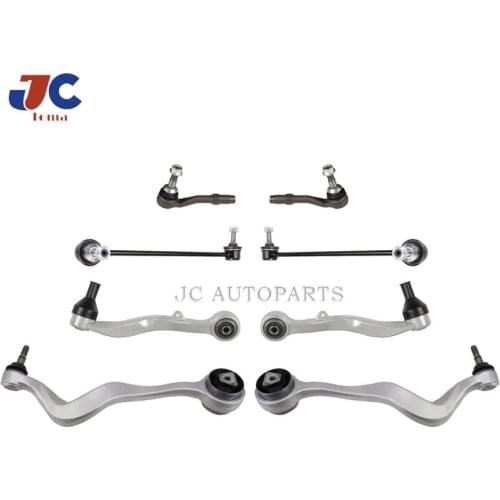 8PCS/SET Suspension Automotive Control Arm Kits for BM W 5(E60) BM W 5 Touring (E61) 31126760181 31126765995