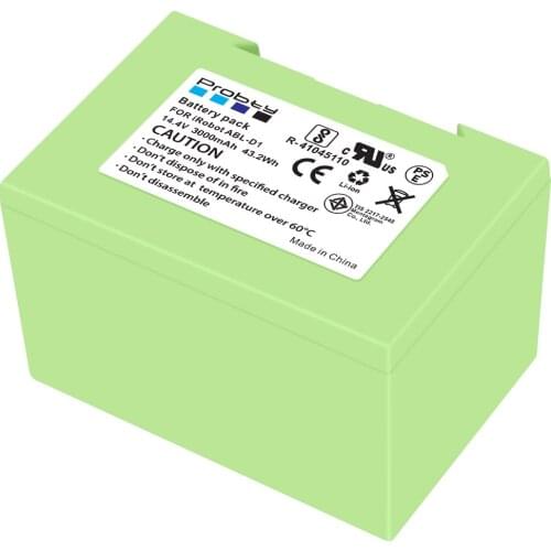 43.2Wh i7E5 Rechargeable Battery for iRobot Roomba e Series and i Series Roomba i7 i7 + e5 7150 7550 e5150 e5152 ABL-D1