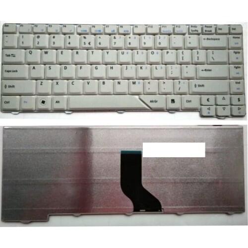 US White New English Replace laptop keyboard For Acer 4730 4730Z ZO1 1641 5315 5930G 4220 6935G 4930G TM520 6920 6935 7300 Z03