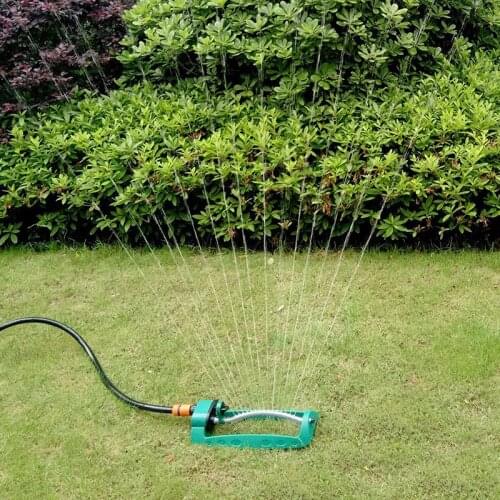 Free shipping Garden Oscillating Water Sprinkler Rotary Lawn Irrigation Sprinklers Circular Sprayer Water Sprinkler