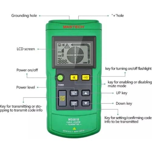 Digital network cable tester automotive wire cable tracker