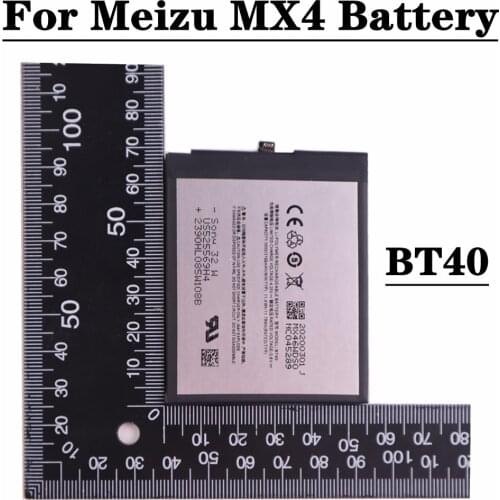 For Meizu MX4 M460 M461 Phone Battery 3100mAh BT40 High Quality Smartphone Replacement Batteries