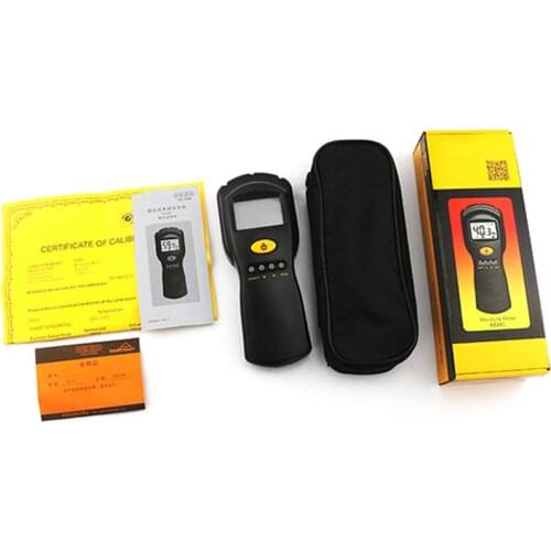 13MA AS981 Non-contact Wood Moisture Meter Digital Hygrometer Humidity Tester for Paper/Plywood/Wood/Concrete Buildings humid