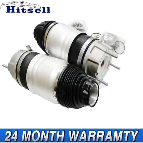 2pcs Front Air spring shock absorber Air Suspension Kit Air Strut For Audi Q7 Porsche Cayenne VW TOUAGE 7P6616040N 7P6616039N