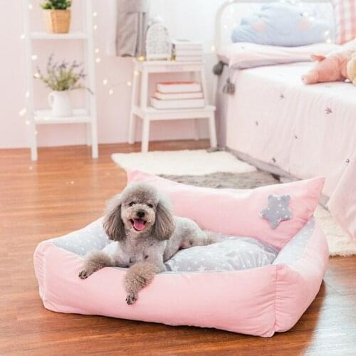 Lovely Puppy Kitty House Warm Soft Dog Bed Cushion Beautiful Dog Cat Kennel Pet Nest Sofa Mat For Dogs Bed Chihuahua Pet Supply