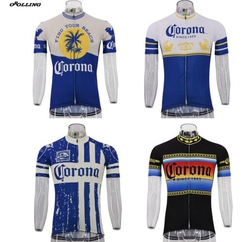 Multi Chooses New BEER Classical Retro Team Maillot Cycling Jersey Customized Orolling Tops