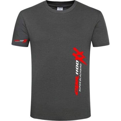 Mens TShirt CBR 1100 SUPER BLACKBIRD XX T-S Motorcycles T Shirt Hondaes Men T-Shirt Women CBR 1100XX Car Tee TShirts XS-XXXL