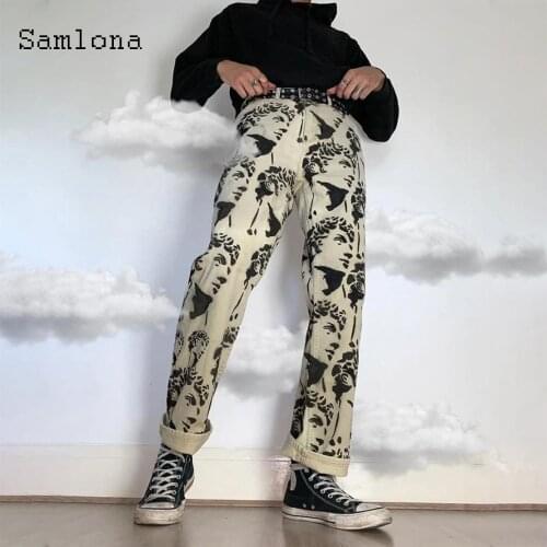 Plus size 3xl Men Jeans Denim Pants 2021 New Slimming Bottom Pant Male sculpture Print Denim Jeans Pencil Trousers Mens clothing