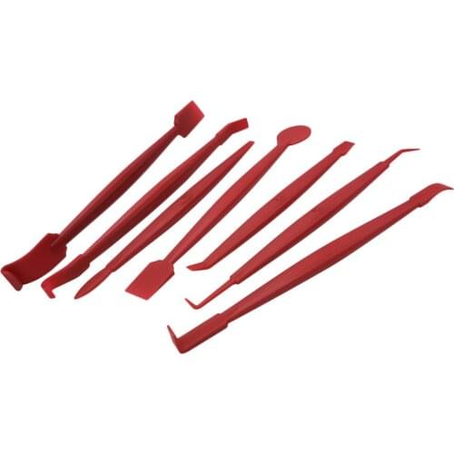 1 Set of 7Pcs Auto Trim Removal Tool Set Car Window Tint Tool Kit Car Wrap Stickers Tool Set Tinting Squeegee Film Cutter Tool