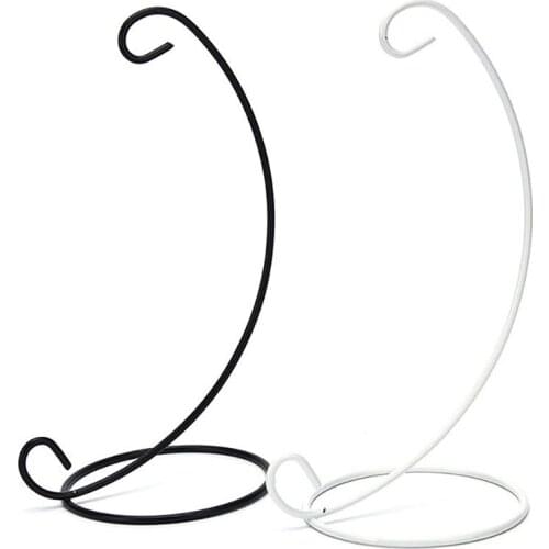 New Candlestick Stand Home Decoration Iron Metal Lantern Stand Hanging Candlestick Glass Globe Candle Ornament Holder