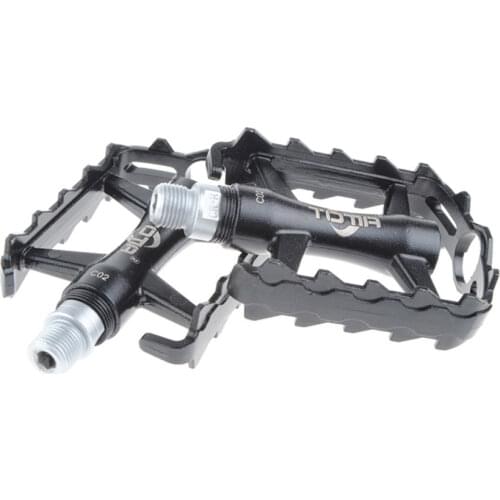 Mountain Bike Pedals,Ultra Strong Colorful Cr-Mo CNC Machined 9/16" 2 Sealed Bearings for Road BMX MTB Fixie Bike