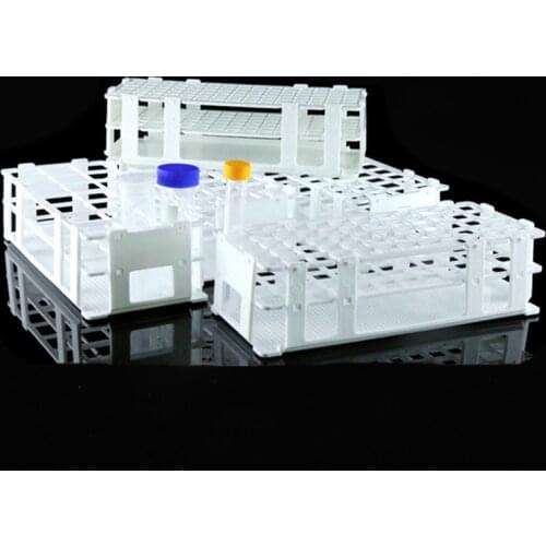 Plastic Test Tube Rack for 13mm*90 Wells, White,Detachable(90 Hole),tube box