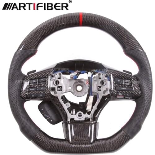 100% Real Carbon Fiber Steering Wheel for Subaru STI