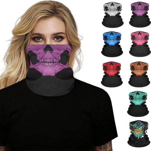 Women Multination Balaclava Scarf Ride Bandanas Men Seamless Magic Headscarf Skull Half Face Mask Neck Hiking Scarves Masks Drop