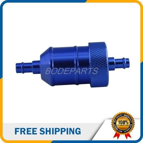 3 Colors Universal 6MM 1/4" Petrol Gasoline Filter Fuel Cleaner For Petrol Motorcycle ATV UTV Karting