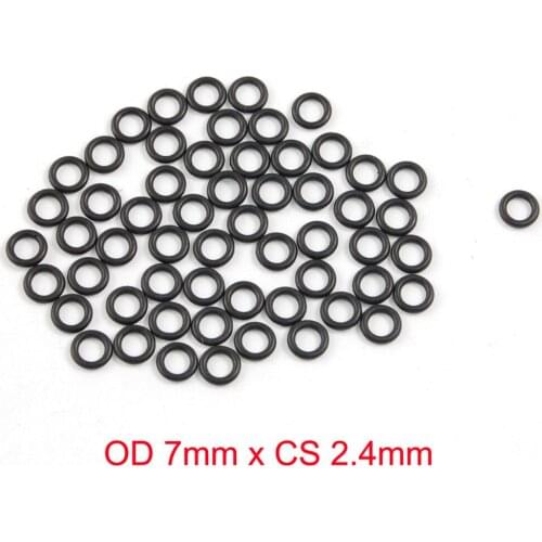 OD 7mm x CS 2.4mm NBR rubber o ring nitrile o-ring oil seal